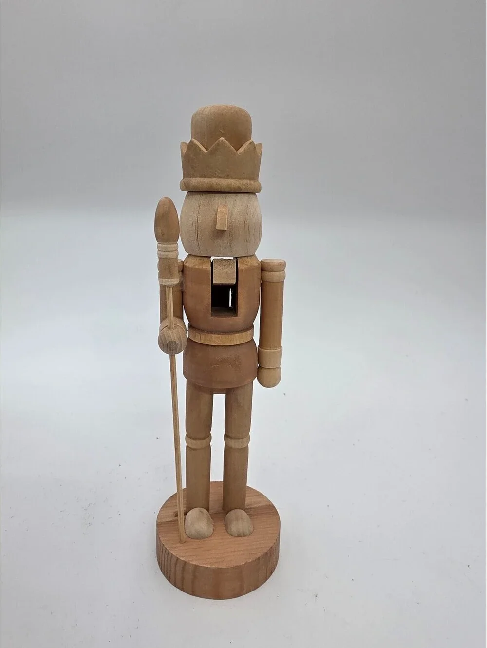 Handcrafted Wooden Nutcracker Soldier Figurine